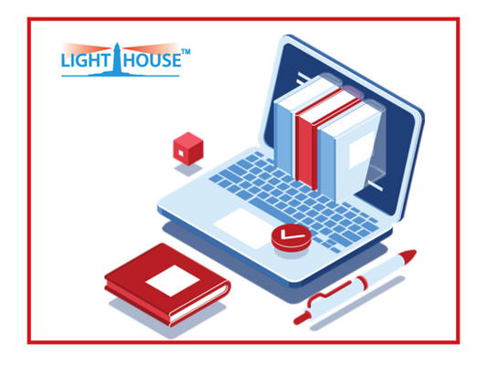 Module de formation en ligne LIGHTHOUSE English, 1 licence de cours en ligne avec 2 crédits CE