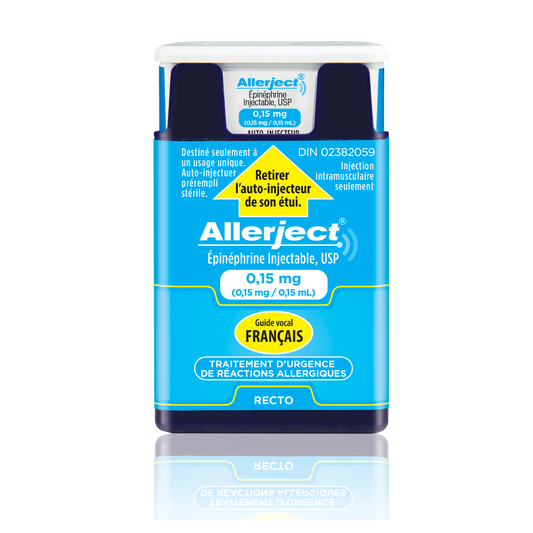 Allerject French 0.15mg injection (Jr), 1 Inj/Bx