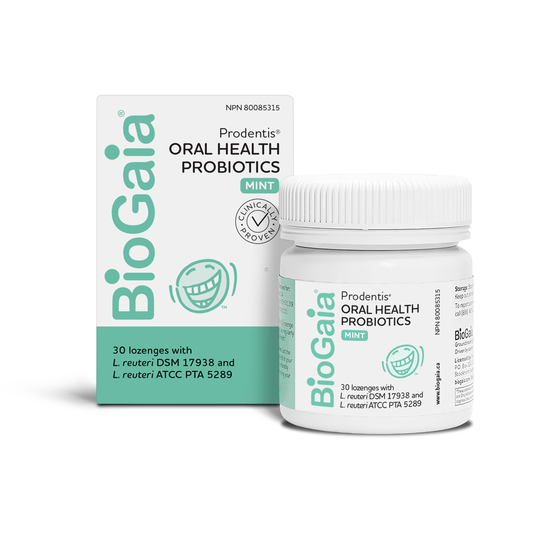 BioGaia® Prodentis™ 30 lozenges 24g, Mint Flavor 30 lozenges/Bottle