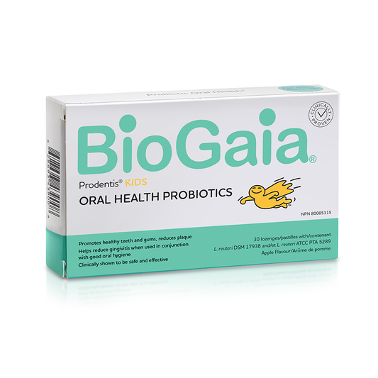 BioGaia® Prodentis™ 30 pastilles 24g, Saveur Pomme 30 pastilles/Boîte