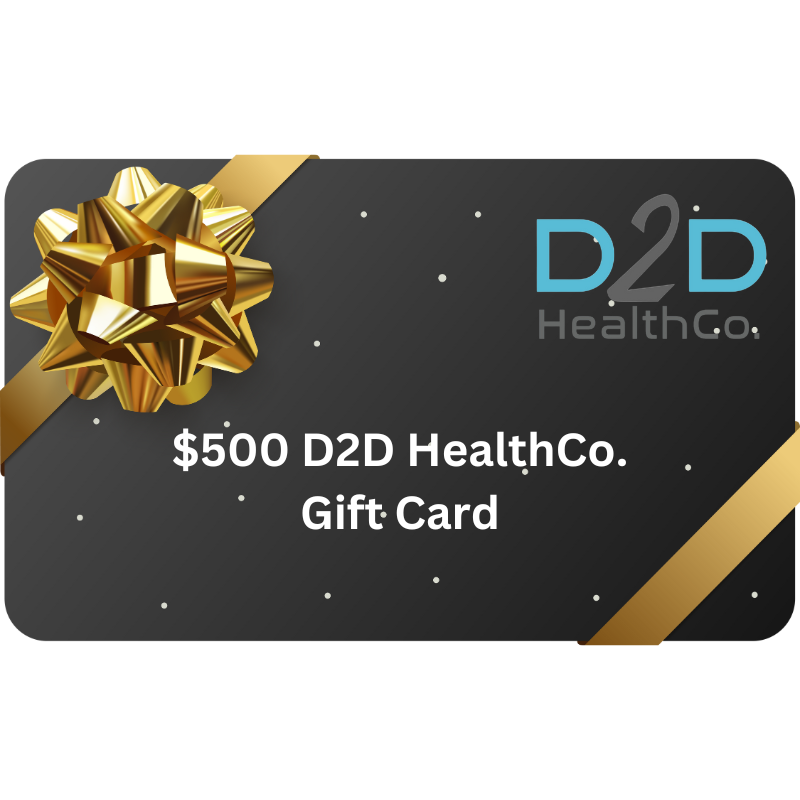 D2D SantéCo. Carte-cadeau 500 $