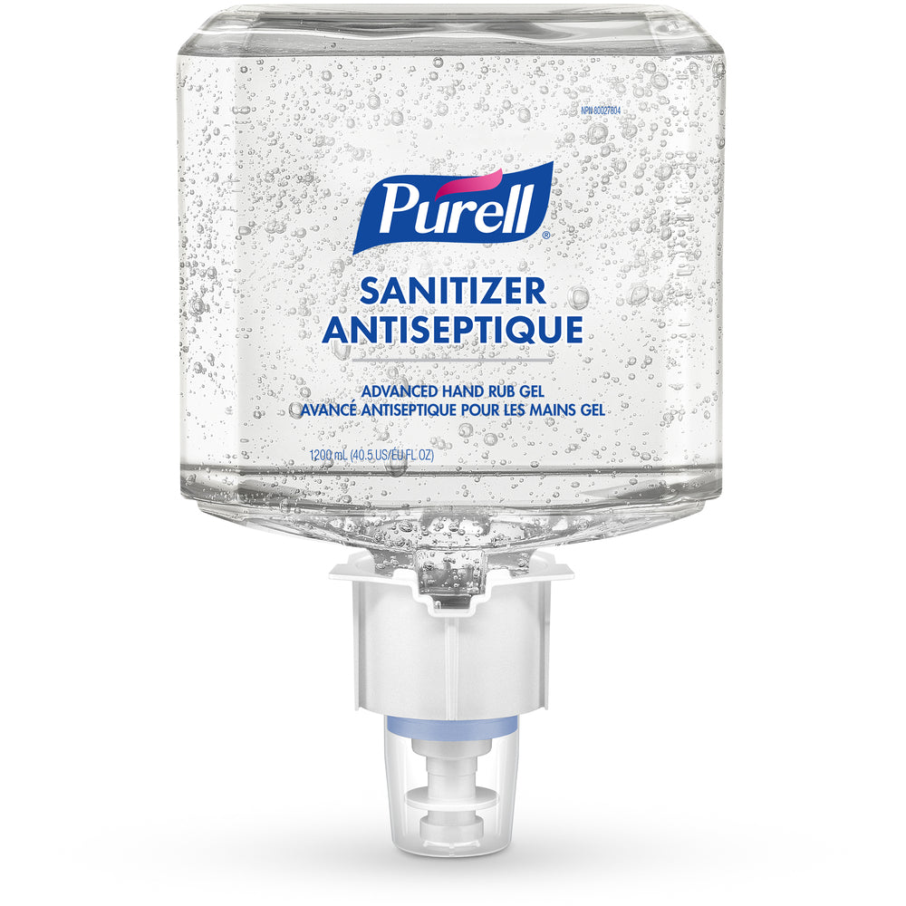 Recharge de gel désinfectant pour les mains Purell Advanced pour ES6 - 1 200 ml - Lot de 2