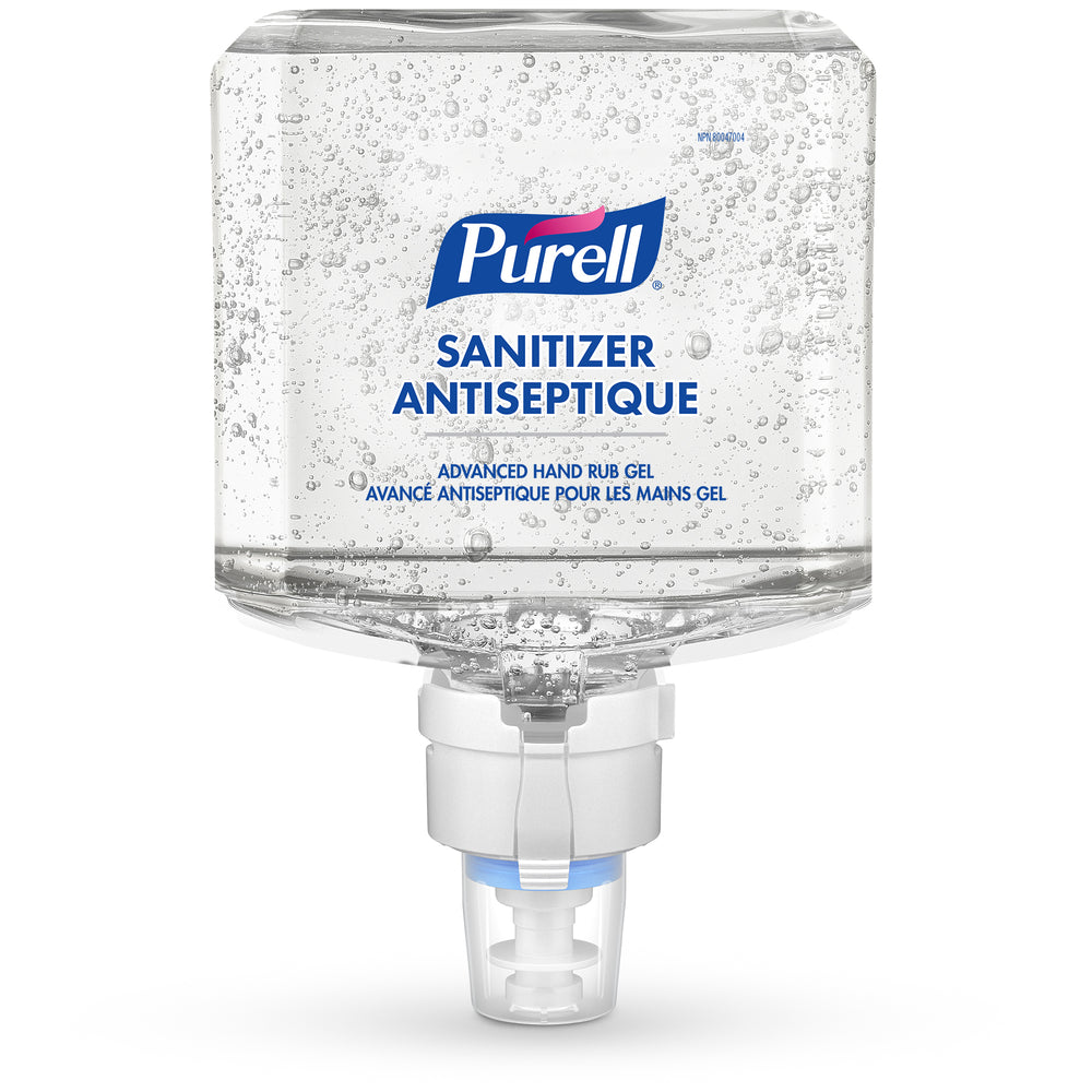 Gel désinfectant pour les mains PURELL Advanced pour Purell ES8 - Recharge de 1 200 ml - Paquet de 2