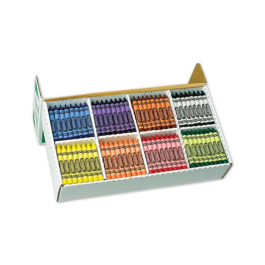 Crayola - Grands crayons de couleur - Assortiment - Paquet de 400