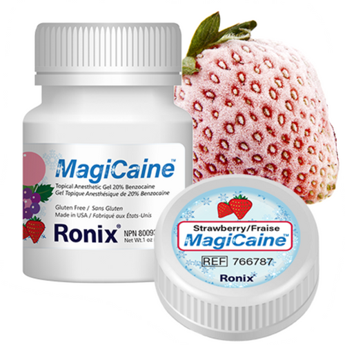 Gel topique MagiCaine à la fraise 30 g (1 oz) - Overstock - 04/2025