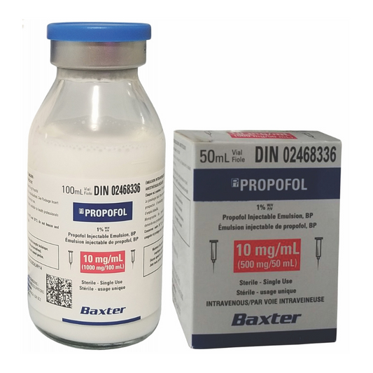 Émulsion injectable de propofol de Baxter