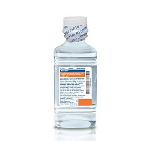 SALINE NORMALE 0,9% (CHLORURE DE SODIUM) POUR IRRIGATION - CAISSE