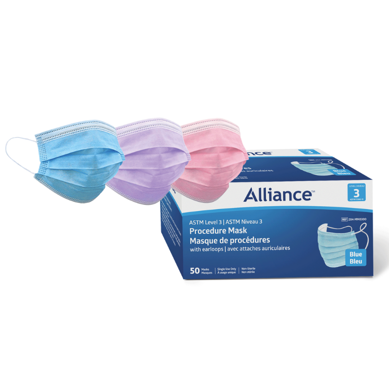 Alliance Level 3 Surgical Masks Made in Canada (CASE) – D2D HealthCo.