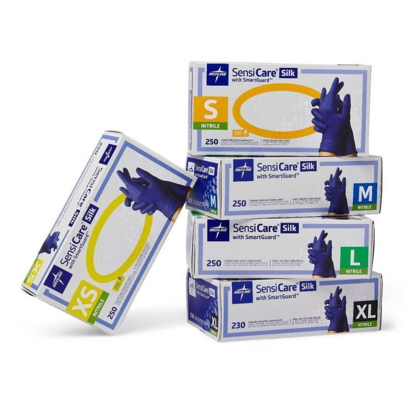 Medline deals nitrile gloves