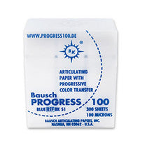 Bausch Progress .004" (100 microns) BLUE Articulating 300/box