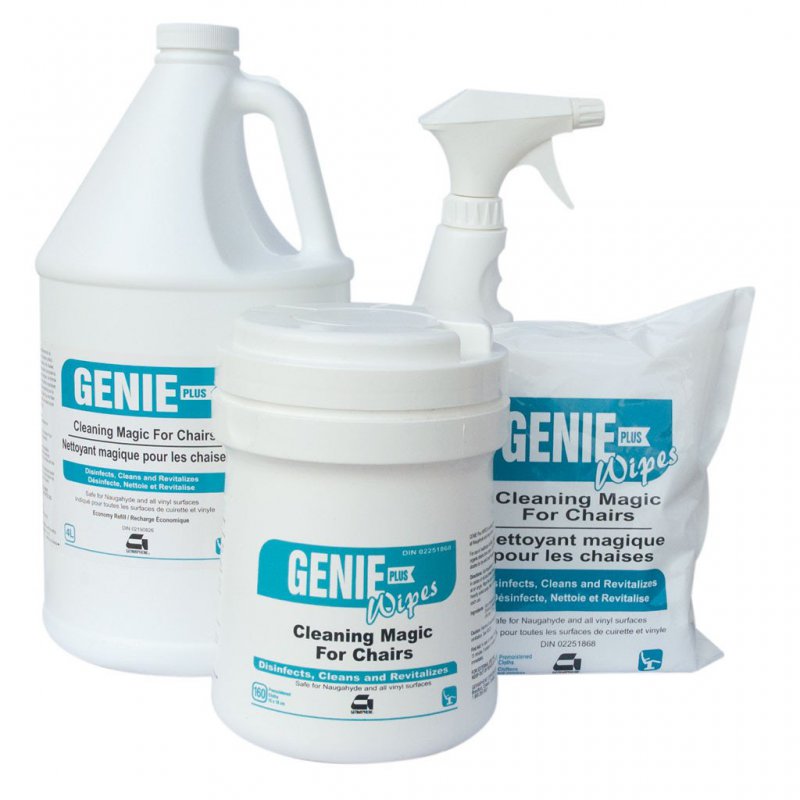 Genie Plus |Désinfectant et nettoyant pour chaises