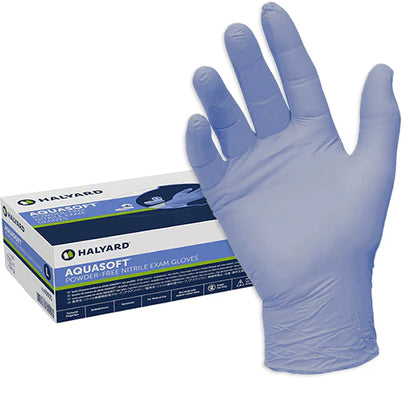 Gants en nitrile Halyard Aquasoft