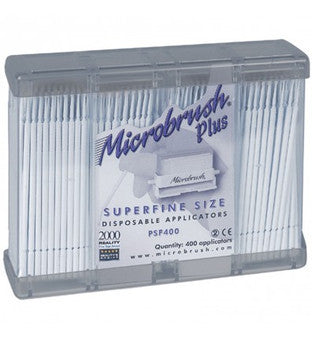 MicroBrush Plus Refill, Super Fine, White 400/Pack