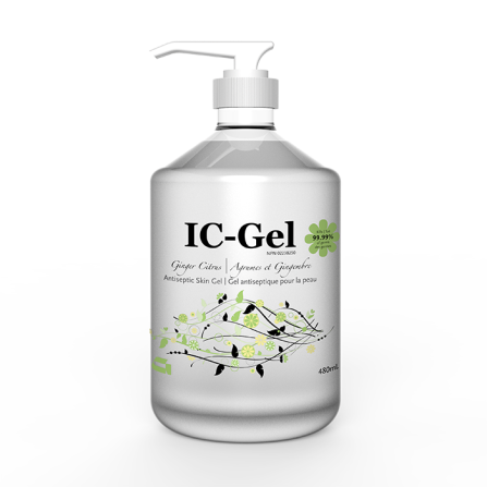 IC-Gel | Gel antiseptique pour la peau 