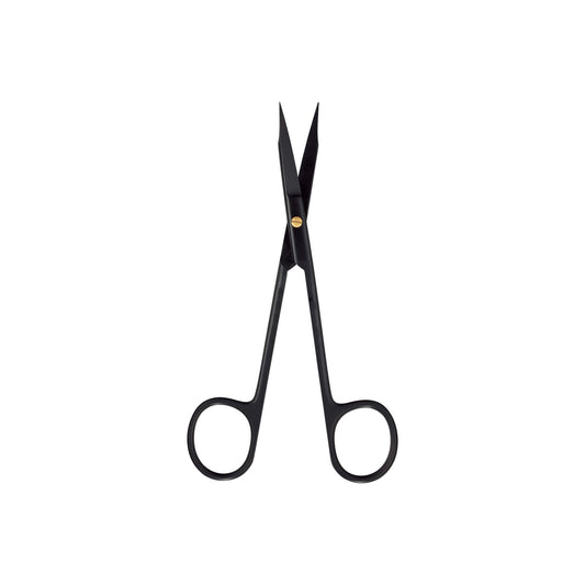 Goldman Fox Siyah Scissor, 13CM, Curved - D2D HealthCo.