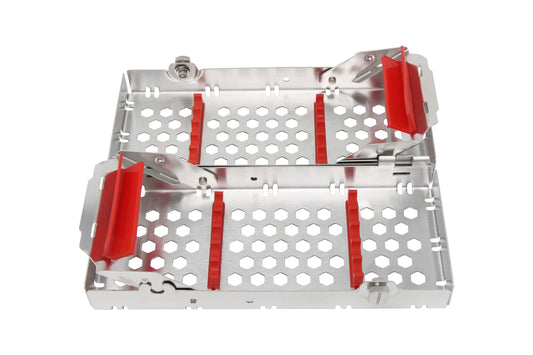 Sterilization Cassette for 10 Instruments, Double Decker - 200x82x40, Detachable - D2D HealthCo.