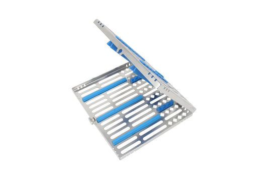 Sterilization Cassette for 4 Pliers/Cutters & 3 Instruments, Detachable, 178X203X20 MM - D2D HealthCo.