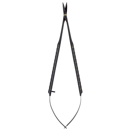 Castroviejo Curved Micro Siyah Scissor, 16.5CM - D2D HealthCo.