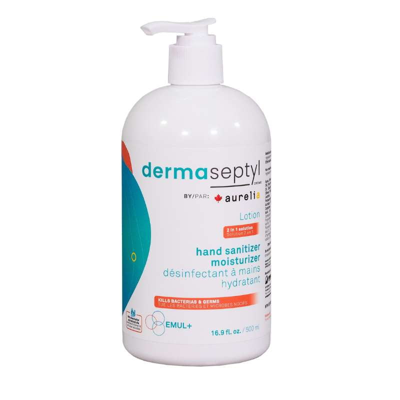 Aurelia Hand Sanitizer & Moisturizer – Dermaseptyl - D2D HealthCo.