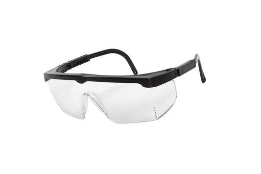 BLACK RIMMED PROTECTIVE GLASSES - CASE (100 Pieces) - D2D HealthCo.