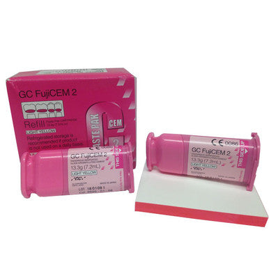 Recarga GC FujiCEM 2 Sistema Old PINK. PAQUETE DE EXPORTACIÓN - 2 - 7,2 ml (13,3g)