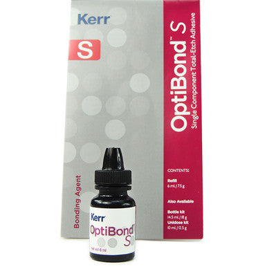 PAQUETE DE EXPORTACIÓN OptiBond S, botella de 6 ml. Adhesivo dental monocomponente