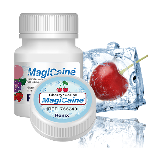 Gel topique MagiCaine Cerise 1oz (30g) - Overstock - 06/2025