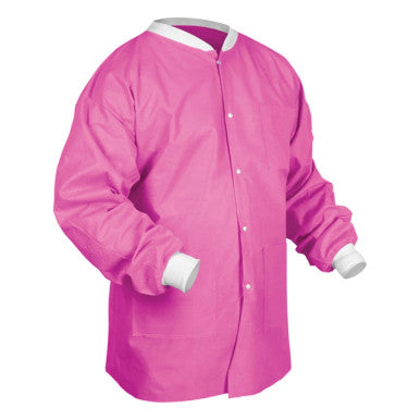 Chaqueta Hipster SafeWear - Rosa Poppy - Extragrande, paquete de 12 Hecho de alta calidad