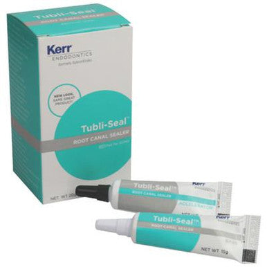 Sellador de conducto radicular Tubli-Seal, kit estándar de base de 15 g y catalizador de 5 g