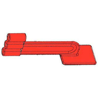 Pestaña de soporte del sensor XIOS PLUS Bitewing, rojo, paquete de 100